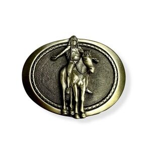 VTG Appeal To The Great Spirit Belt Buckle M&M Limited‎ USA 1982 Native American